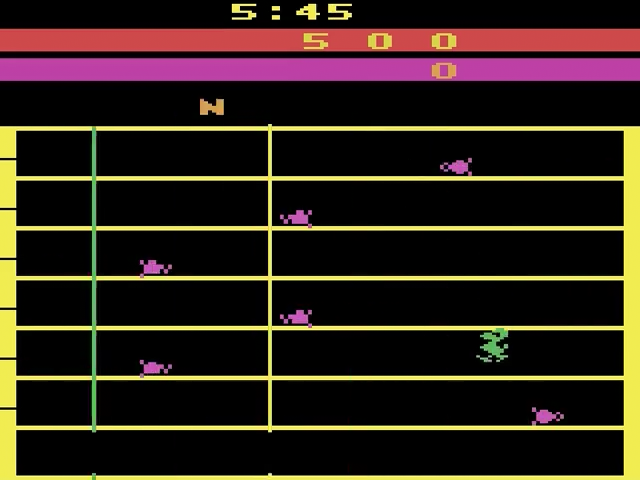 Challenger GX-112 title screen for Atari 2600